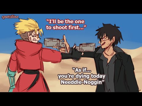 Vash Confession to Wolfwood [Trigun Stampede Comics]