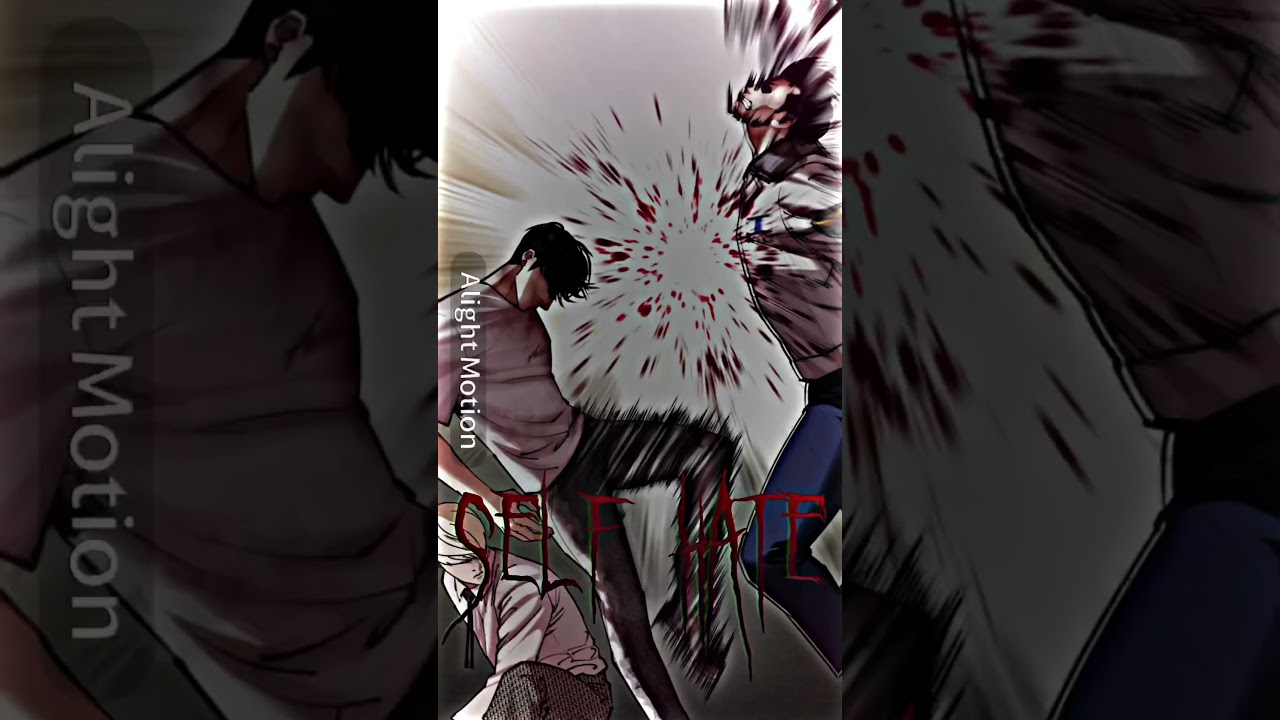 自己嫌悪 #アライトモーション #外見至上主義 #alightmotion #edit #lookism #webtoon