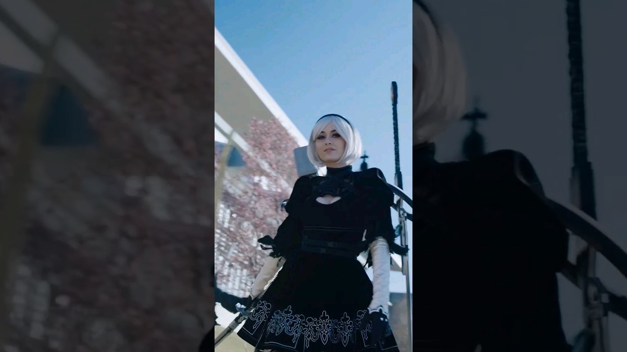 Great NieR:Automata Ver1.1a Cosplay! #nierautomata  #cosplay
