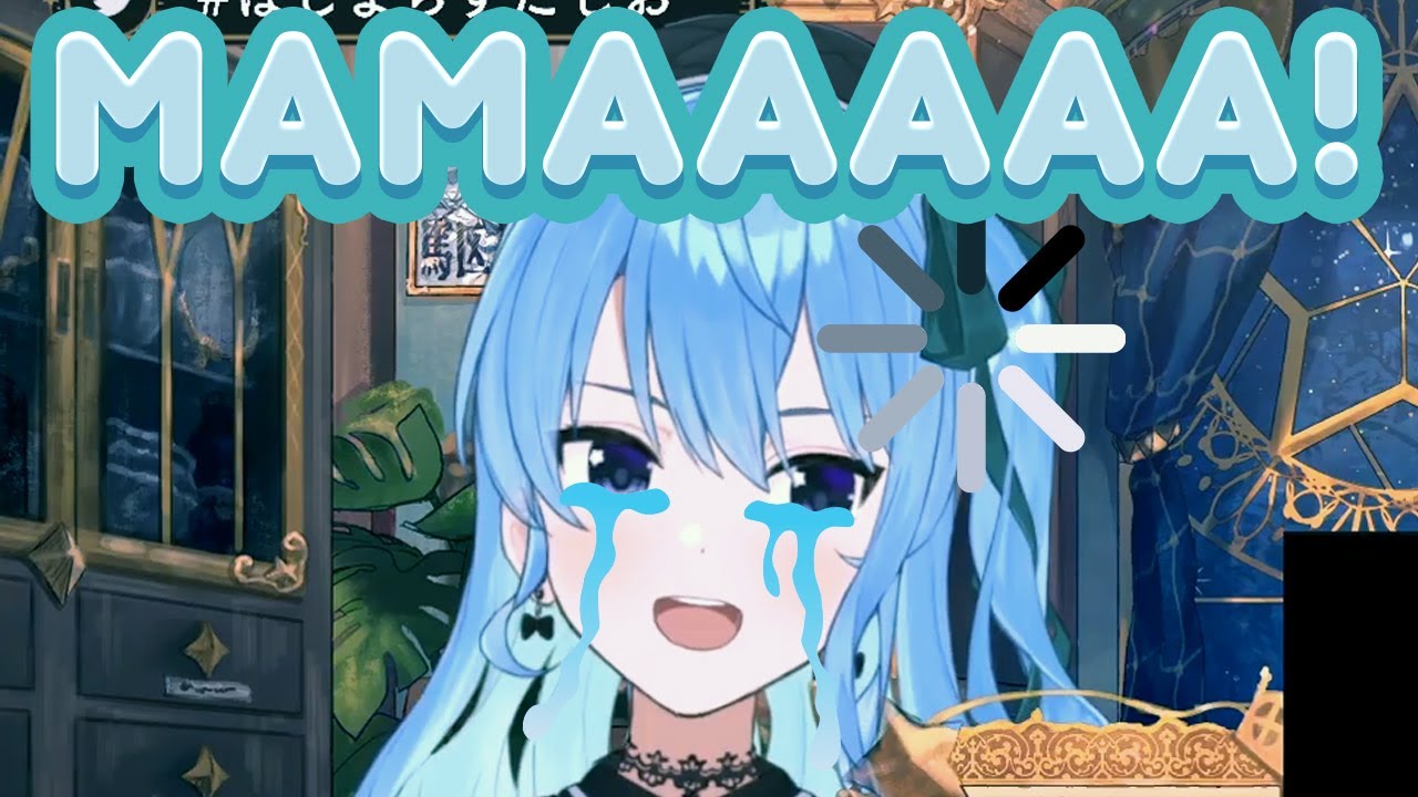 Suisei Crying and Call Her Mama Because of Slow Internet Speed【Hoshimachi Suisei】