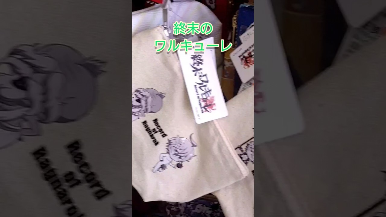 終末のワルキューレグッズGET✨㊗️アニメ第2期🎉