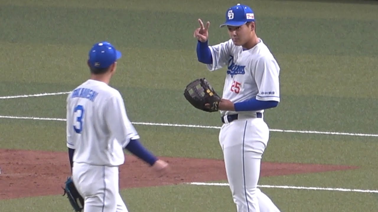 『4番サード石川昂弥』のコールに大きく盛り上がるドラゴンズスタメン発表！ (203/04/14)