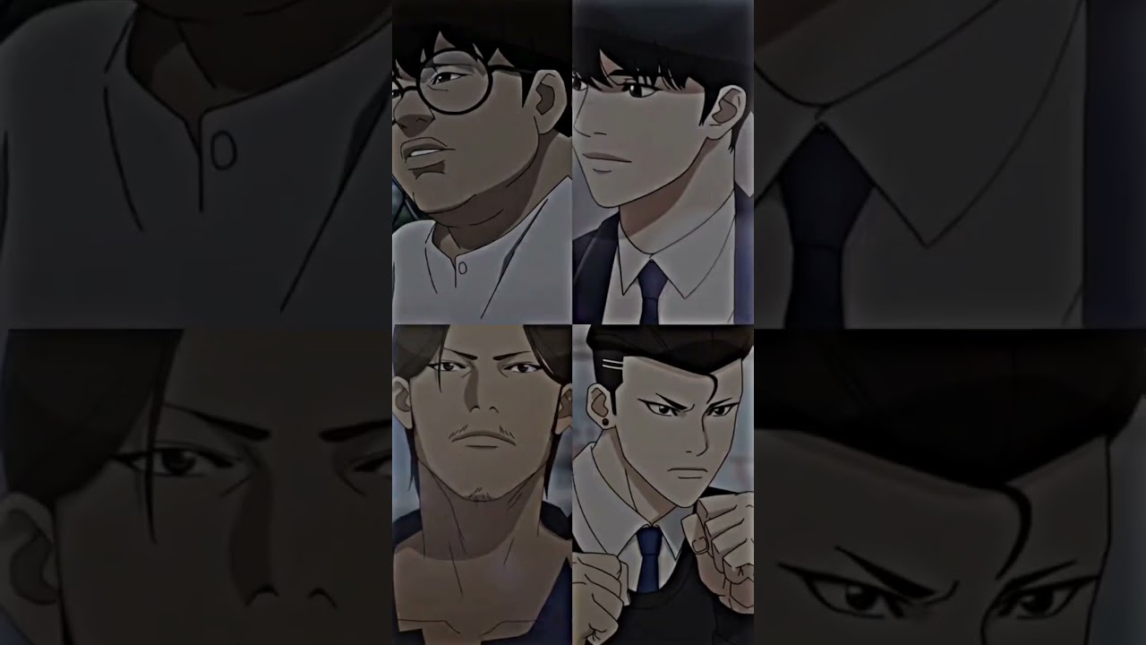 アニメもいいけど漫画が好きすぎる#外見至上主義 #looksim #webtoon #manhwa