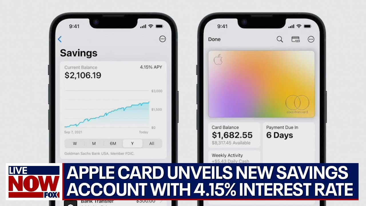 Apple savings account offers 4.15% interest rate | LiveNOW from FOX