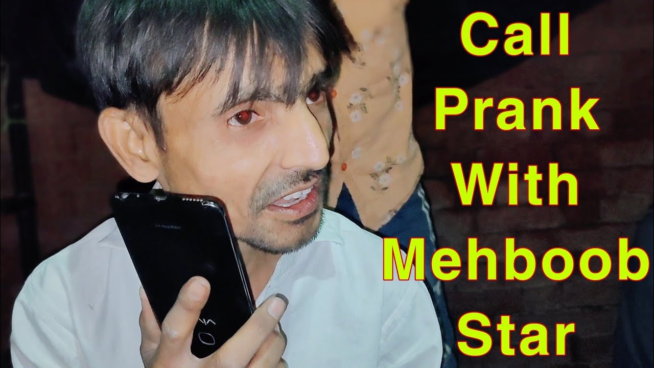 Call Prank Video With Mehboob Star | #funny #comedy #Mehboobstar #viral