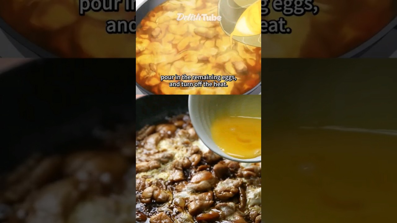 Runny Rockbird Oyakodon - Campfire Cooking in Another World とんでもスキルで異世界放浪メシ Episode 6 #shorts