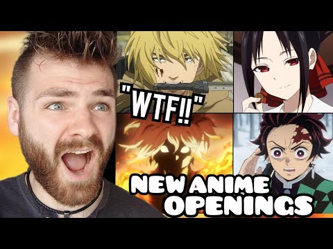 First Time Reacting to "Demon Slayer x VINLAND SAGA x Hell's Paradise Openings" | New Anime Fan!
