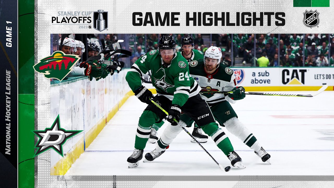 Ryan Hartman to the rescue | Wild @ Stars 4/17 | NHL Playoffs 2023