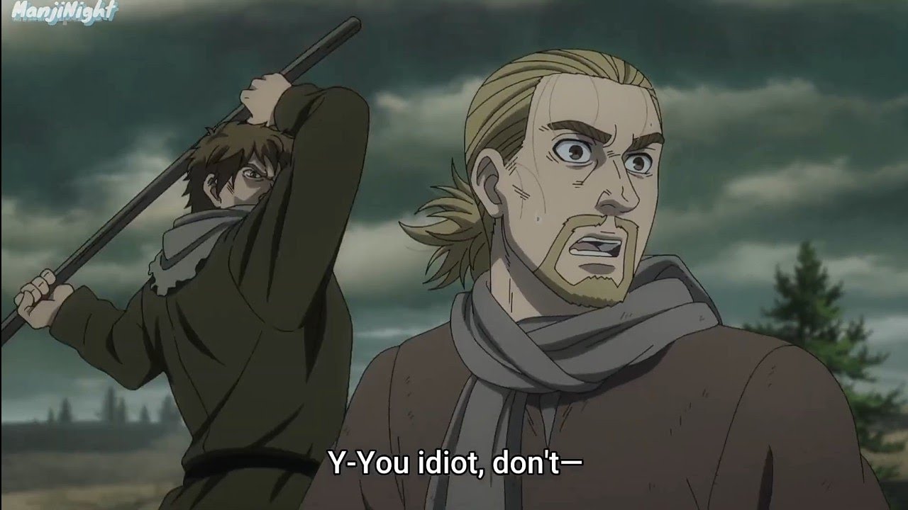 Thorfinn and Einar fight the retainers Vinland saga s2 | トルフィンエイナルヴィンランドサガ