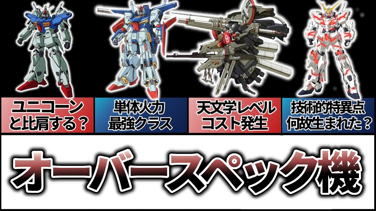 【ガンダム解説】破産寸前？圧倒的な性能を持つ機体