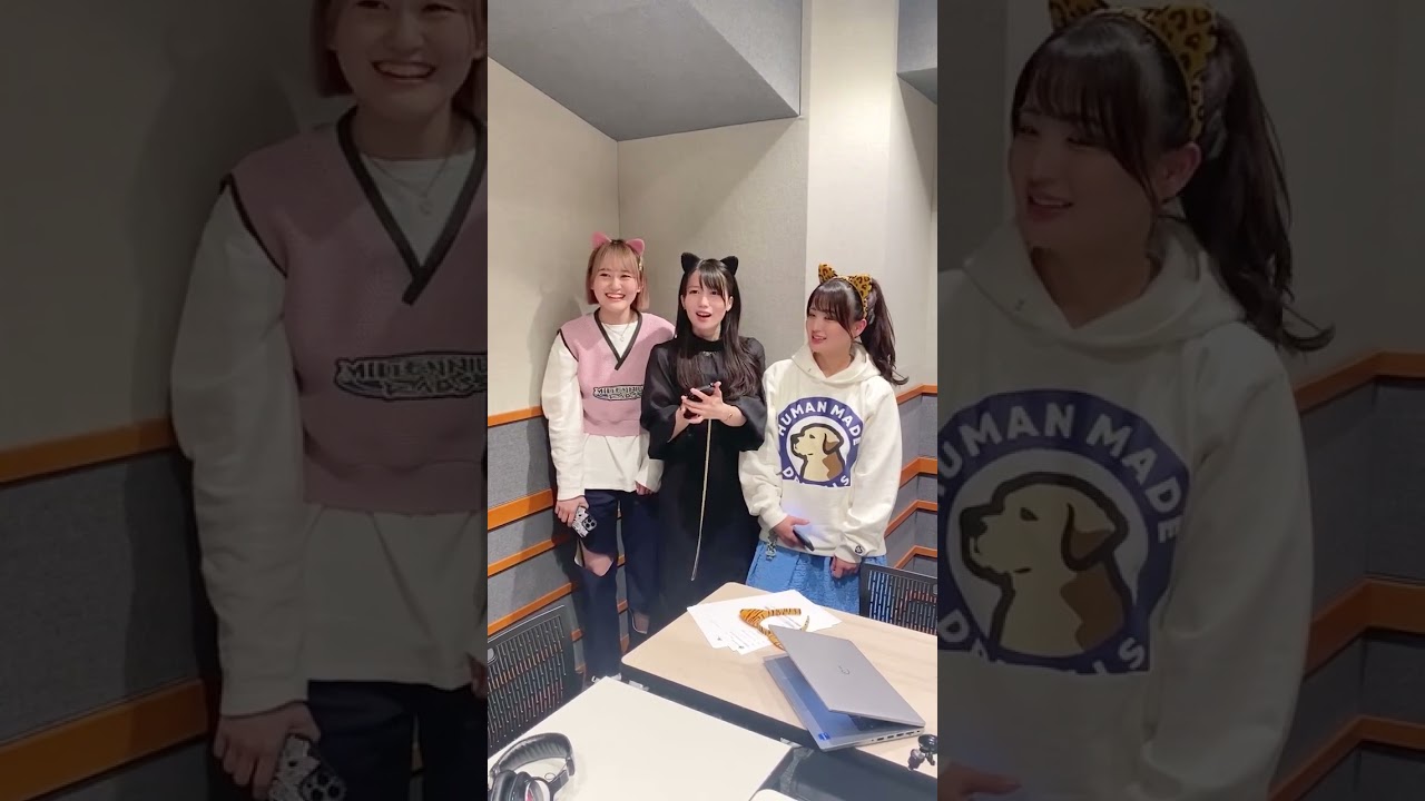 【#d4djねこダンス おまけ】実はあの人からのお願いでした…　#高木美佑 #平嶋夏海 #加藤里保菜 #踊ってみた #dance #shorts #バイク女子 #声優