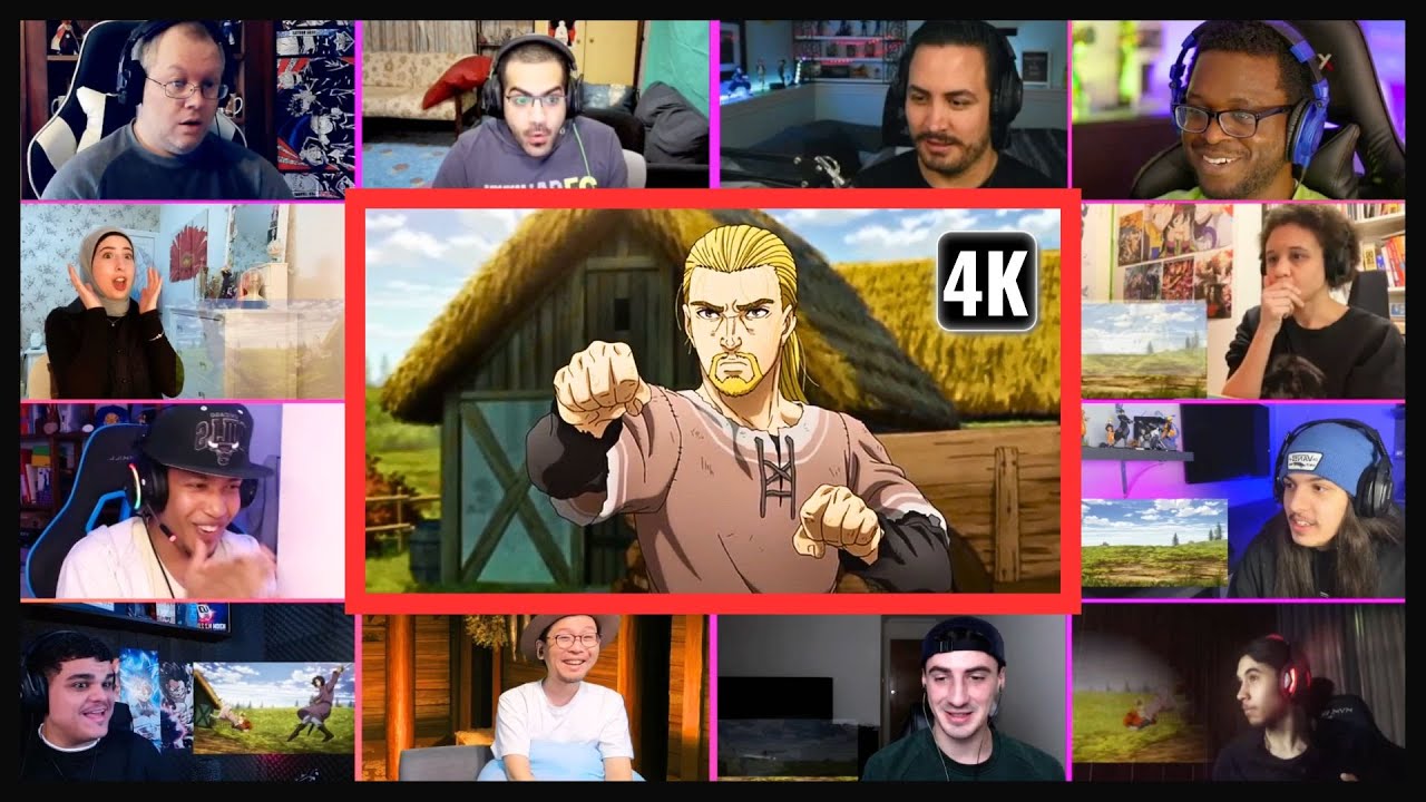 Vinland Saga Season 2 Episode 16 Mega Reaction Mashup | Vinland Saga Latest Episode Reaction Mashup