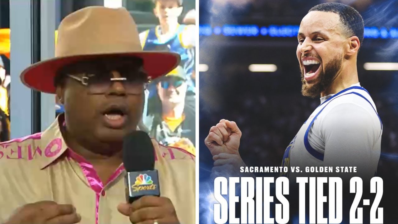 Rapper E-40 calls star Stephen Curry is the NBA’s best shooter as Warriors win over Kings in Game 4