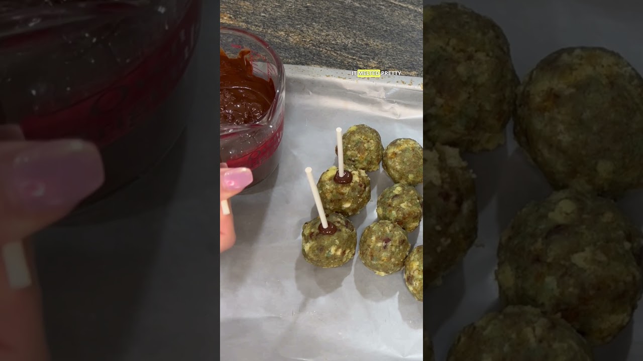 How to Make the World's Ugliest Cake Pops! But they are good #shorts #youtuber