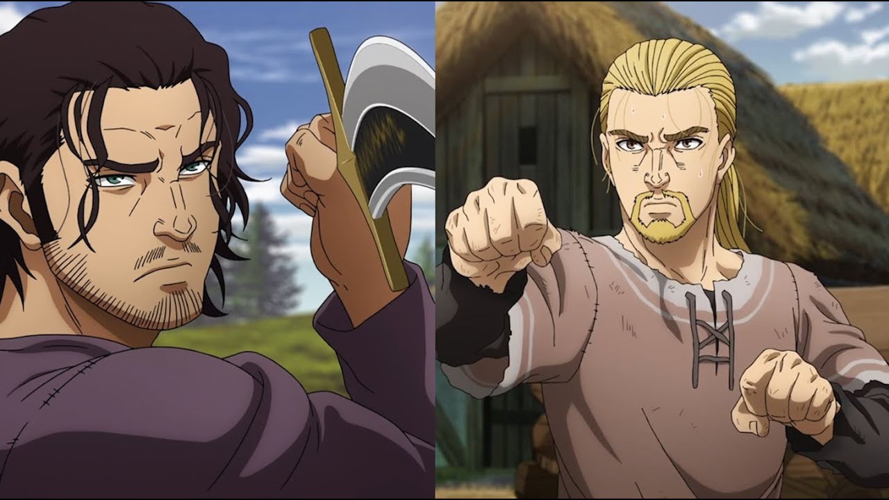 トルフィンVS蛇「ガルザルを守るトルフィン」 ヴィンランド・サガ 2期16話戦いの瞬間