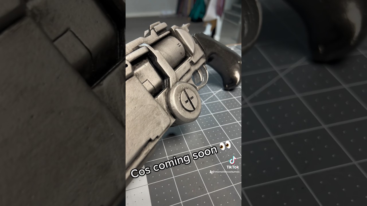 Making Vash’s Cosplay Pistol from Trigun Stampede #cosplay #diycrafts