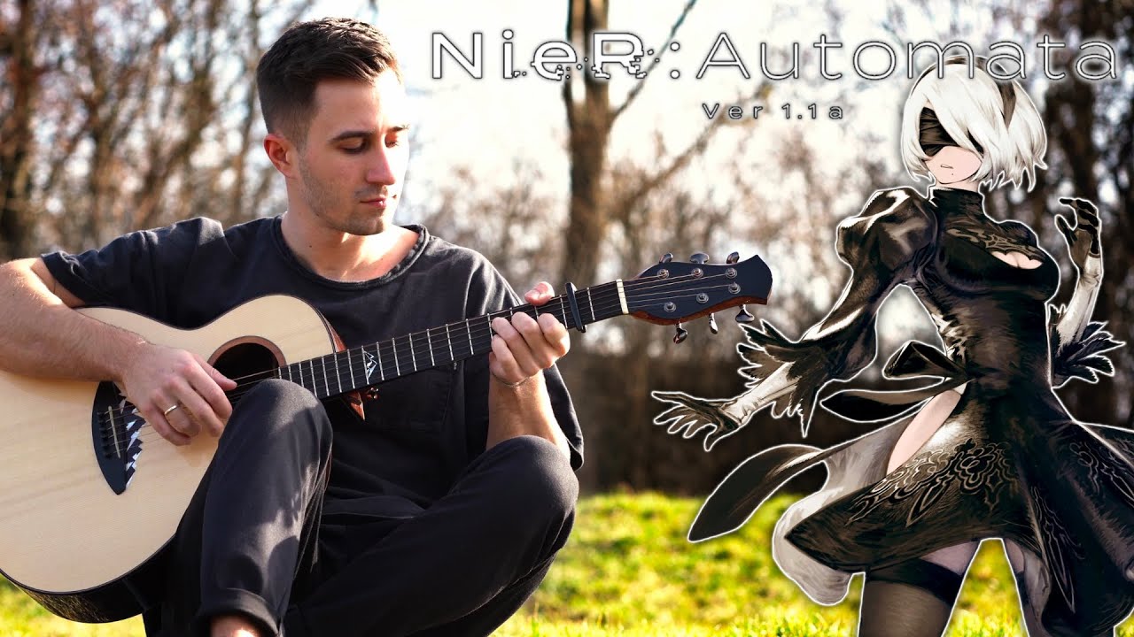 (NieR:Automata Ver1.1a ED) Antinomy アンチノミー - Fingerstyle Guitar Cover (with TABS)