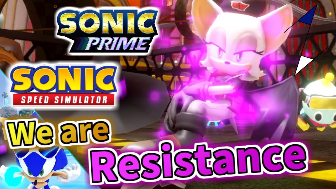 【アップデート】ソニックプライムコラボ２！レジスタンスに協力して支配からの解放をば！【ソニックスピードシミュレーター/SonicSpeedSimulator】
