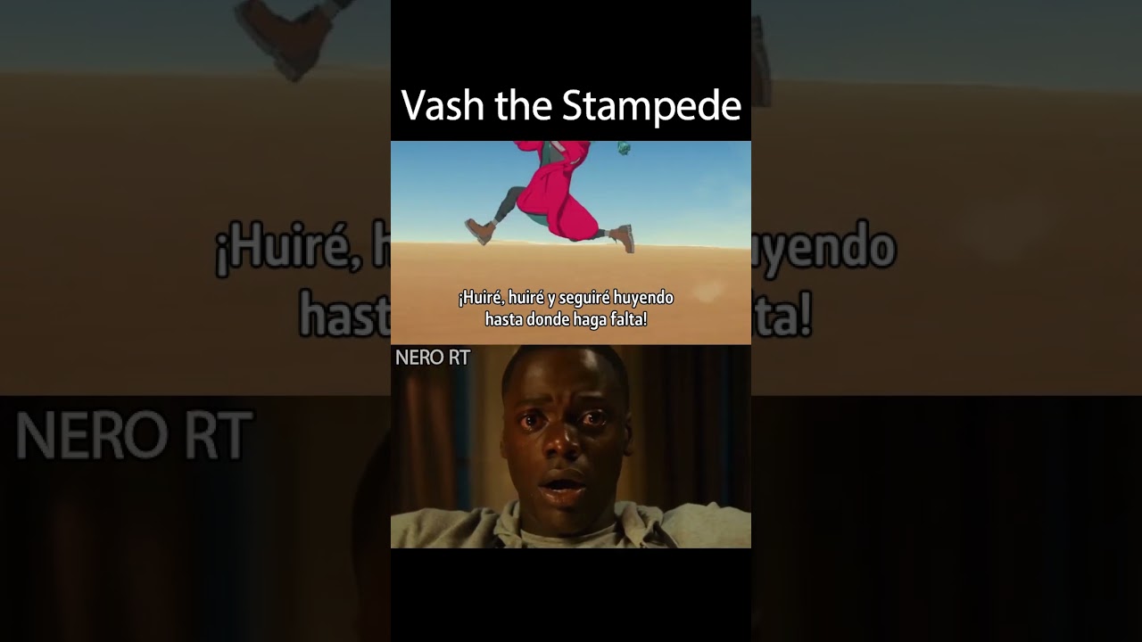 Yo soy el Vash the Stampede - Trigun Stampede Title drop