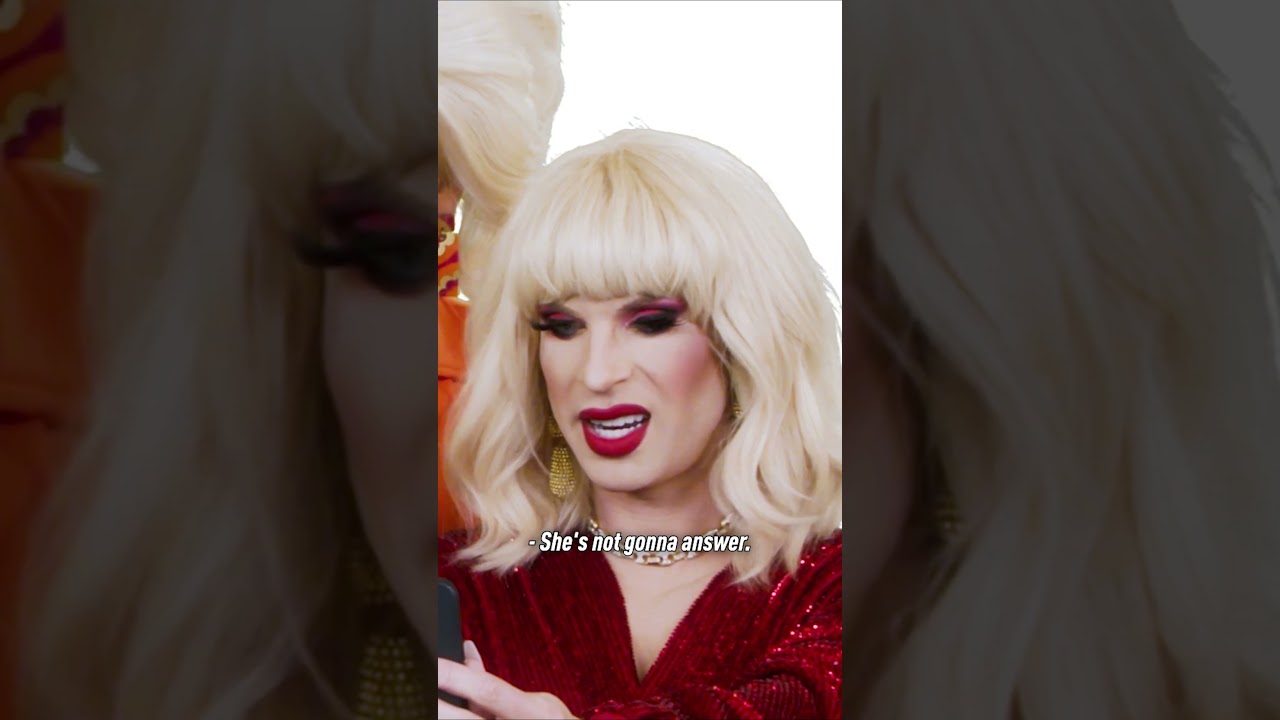 Trixie and Katya prank call Violet Chachki. Watch a new #UNHhhh now, only on #WOWPresentsPlus!