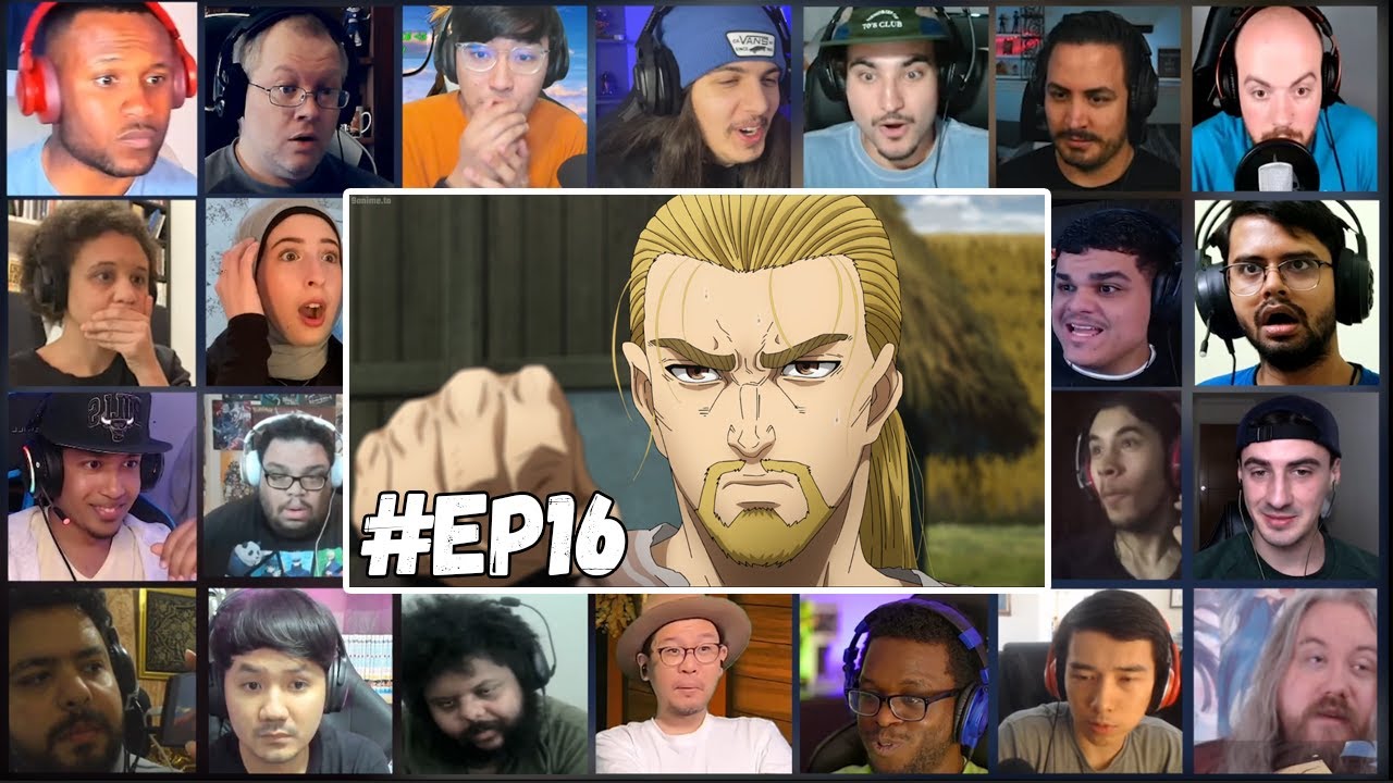 [20+ Reactions] Vinland Saga Season 2 Episode 16 Mega Reaction Mashup | ヴィンランド・サガ