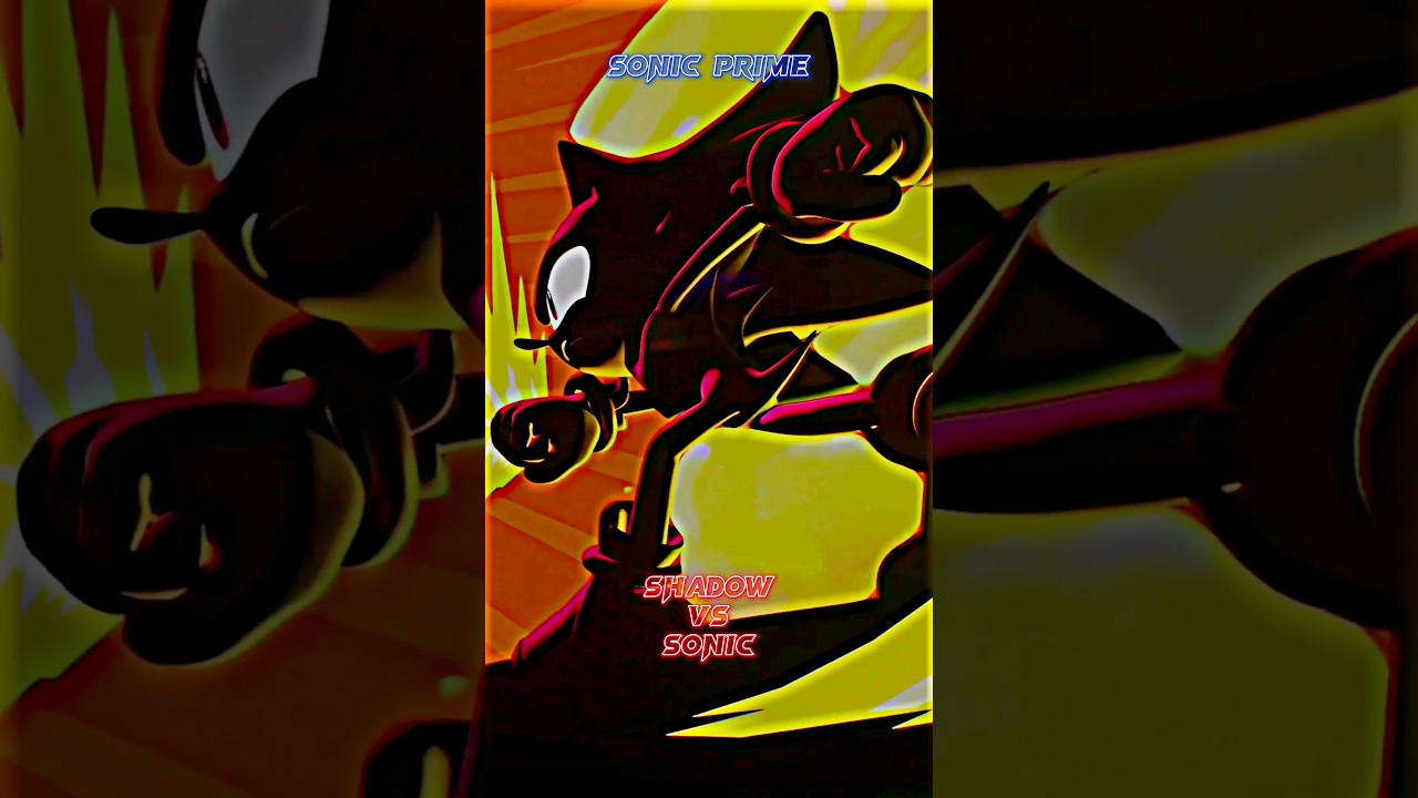 Sonic vs Shadow (Sonic Prime) #sonicprime