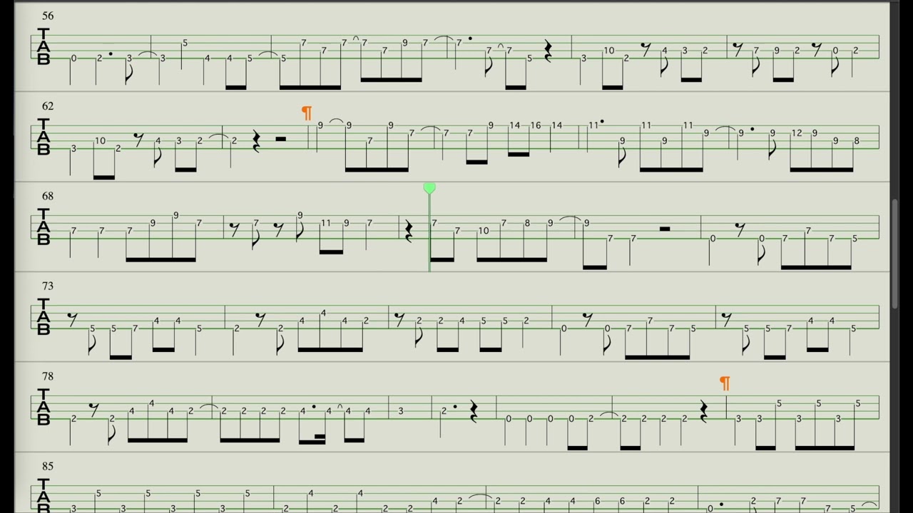 【TAB譜】有頂天猫 / キヨ【ベース】