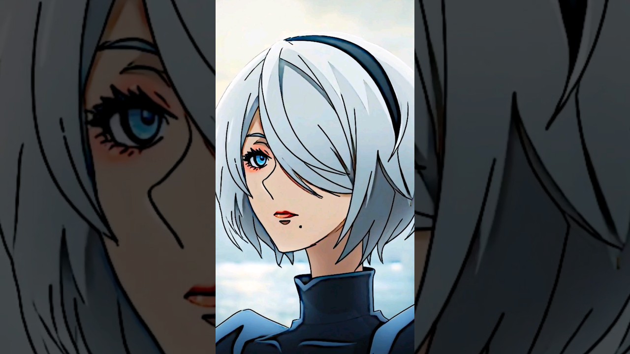2B🤍⚫ - Nier: Automata Ver1.1a #edit #animeedit #2b #2bedit #nierautomata #nierautomataedit