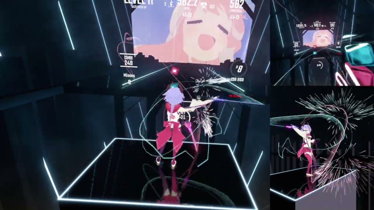 アイデン貞貞メルトダウン/お兄ちゃんはおしまい！ OP--Beat Saber [Reverse grip]