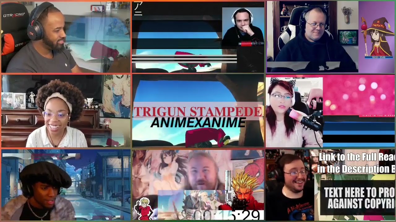 𝐓𝐫𝐢𝐠𝐮𝐧 𝐒𝐭𝐚𝐦𝐩𝐞𝐝𝐞 𝐒𝐞𝐚𝐬𝐨𝐧 𝟏 𝐄𝐩𝐢𝐬𝐨𝐝𝐞 𝟐 𝐑𝐞𝐚𝐜𝐭𝐢𝐨𝐧 𝐌𝐚𝐬𝐡𝐮𝐩 | トライガンスタンピード @RTTV2011  @Animaechan