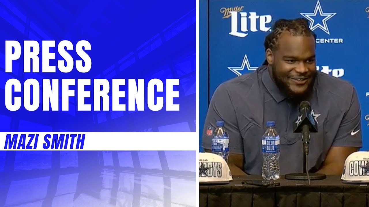Mazi Smith: Press Conference | Dallas Cowboys 2023
