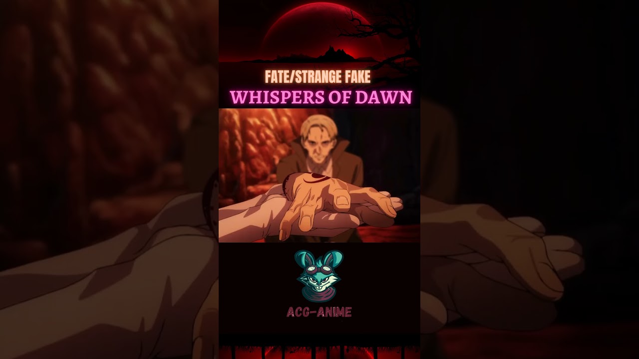Fate Strange Fake - Whispers of Dawn #shorts
