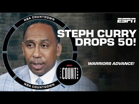 Steph Curry is the GREATEST PG to ever live?! Stephen A. reacts to historic night 💪 | NBA Countdown