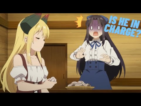 Hiraku was sheltered by Fraurem | Isekai Nonbiri Nouka ep 8 | Anime Clip