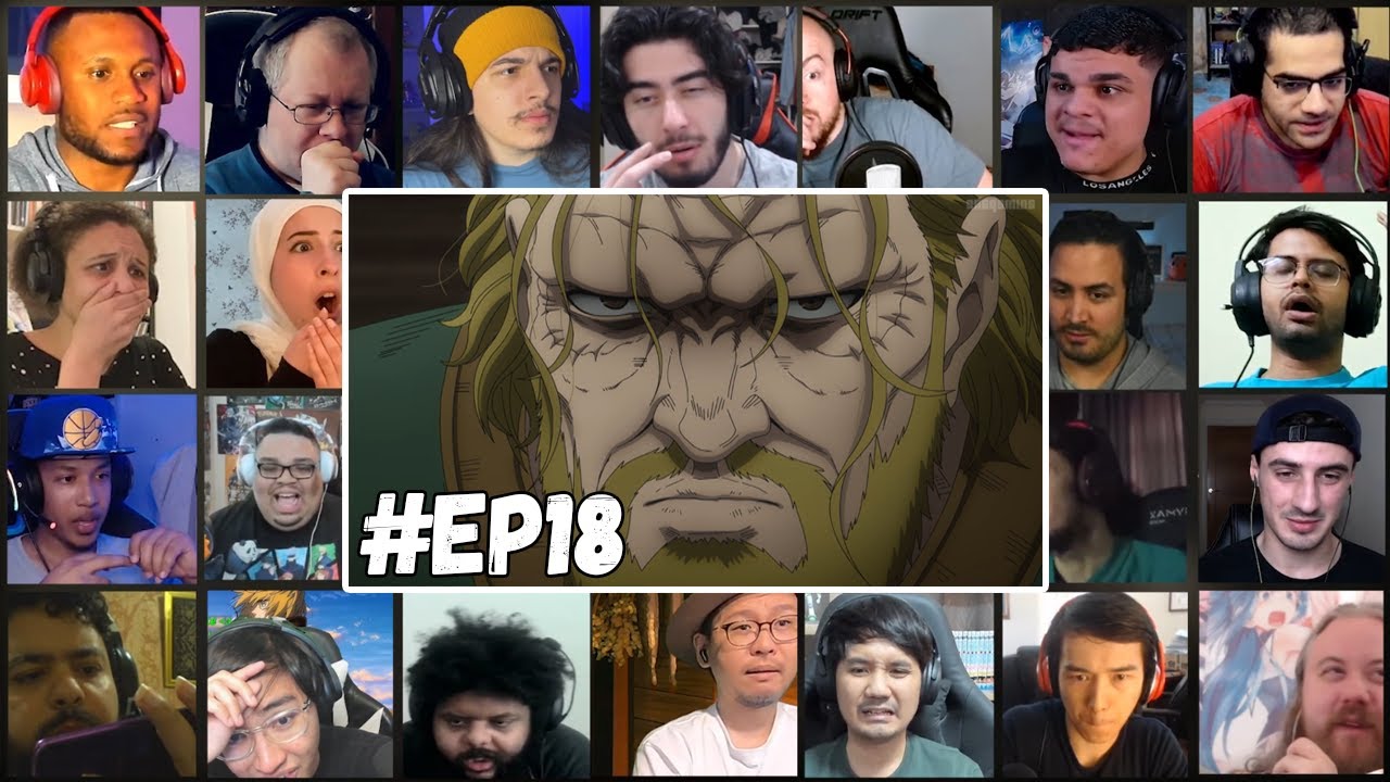 [20+ Reactions] Vinland Saga Season 2 Episode 18 Mega Reaction Mashup | ヴィンランド・サガ