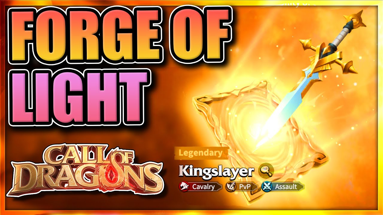 Kingslayer Forge of Light [90 pulls - also Fang of Ashkari] Call of Dragons
