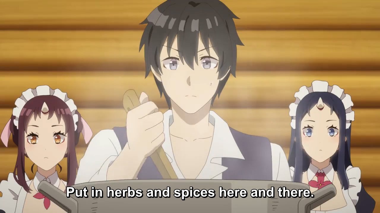 Hiraku Machio prepares a new dish Ep 8 Farming Life in Another World 異世界のんびり農家