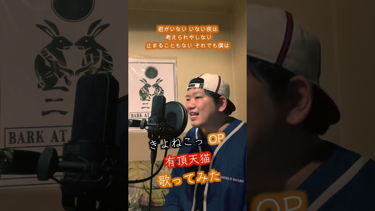 きよねこっOP 有頂天猫歌ってみた！ #shorts