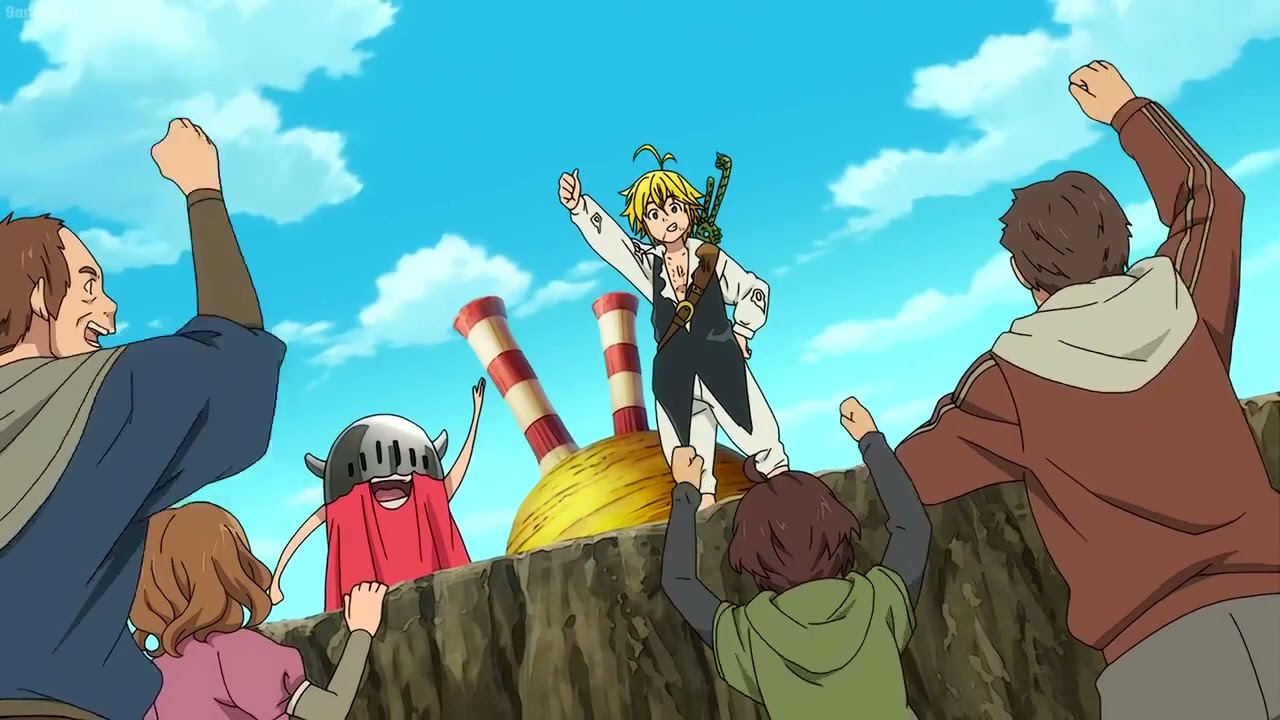 七つの大罪 11 話 ( The Seven Deadly Sins ) Ep 11 -  Meliodas, Diane , Ban -   積年の想い| 最高の瞬間