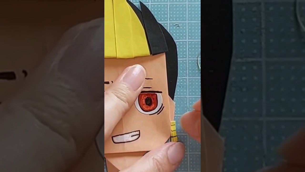 東京リベンジャーズの半間修二を折り紙で作ってみた