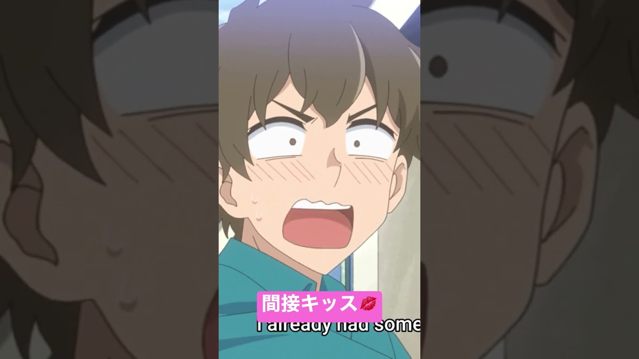 【イジらないで長瀞さん】間接キッスしちゃった先輩