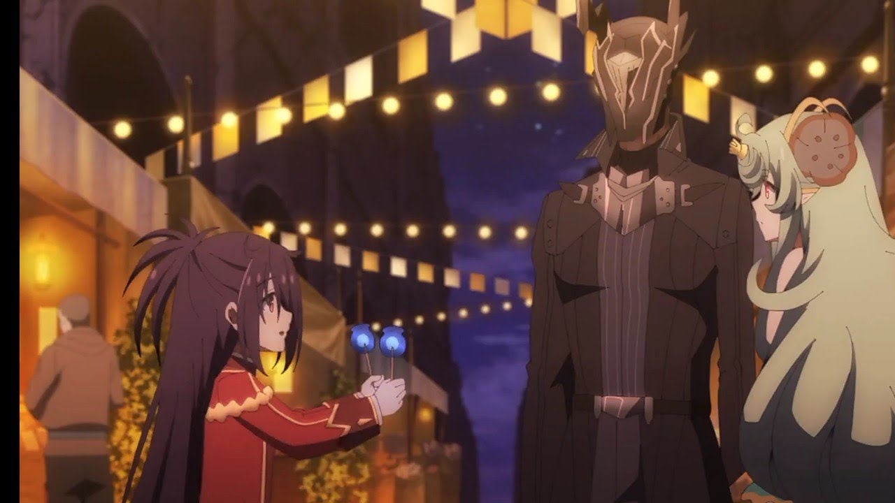 Anos met Shin and Leno | 魔王学院の不適合者