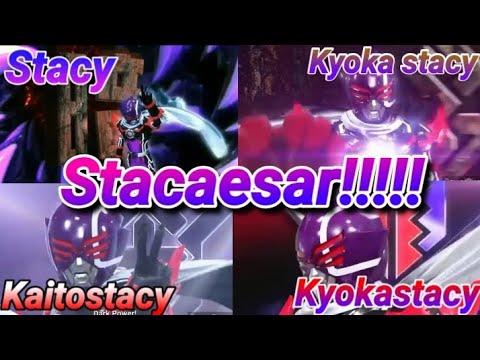 Zenkaizer | All different Stacaesar Henshin and Roll Call | Super Sentai Content