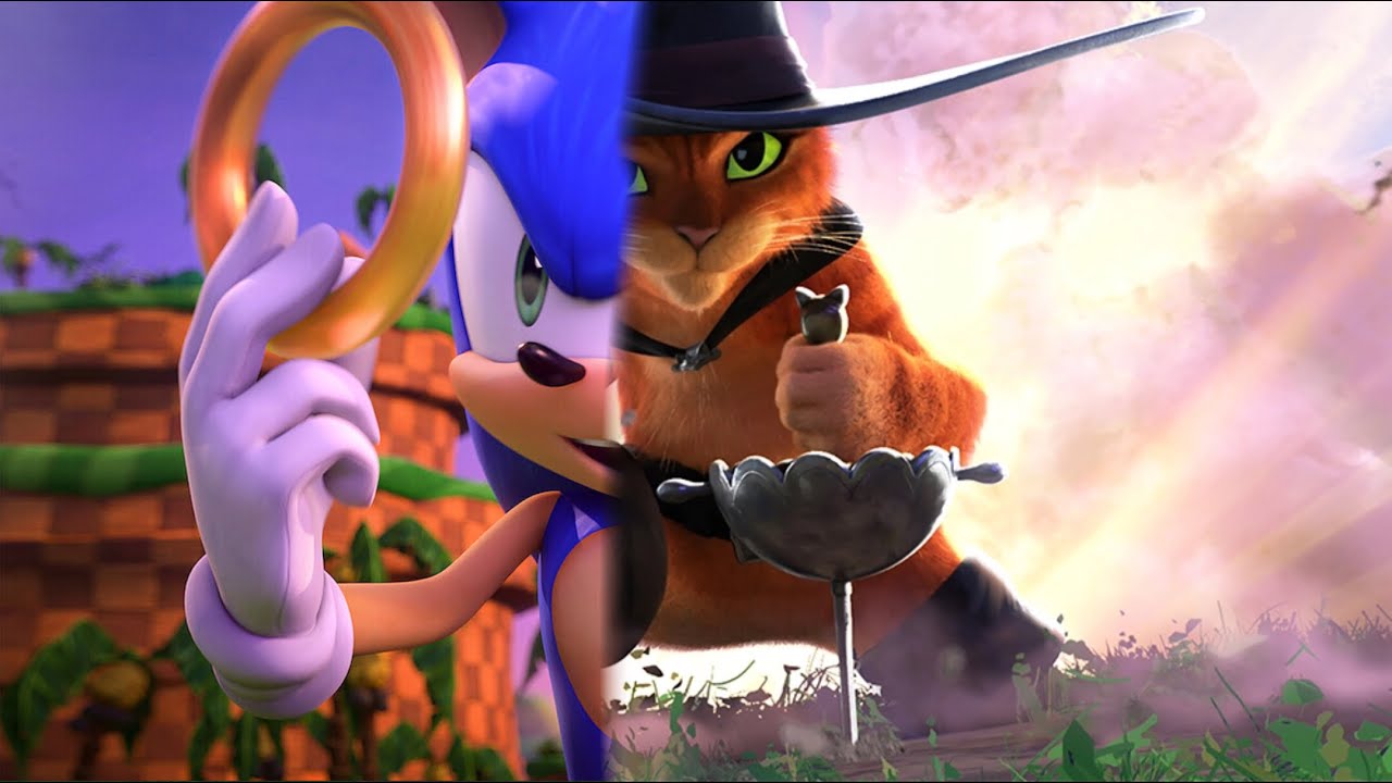 Sonic prime vs puss in boots #shorts