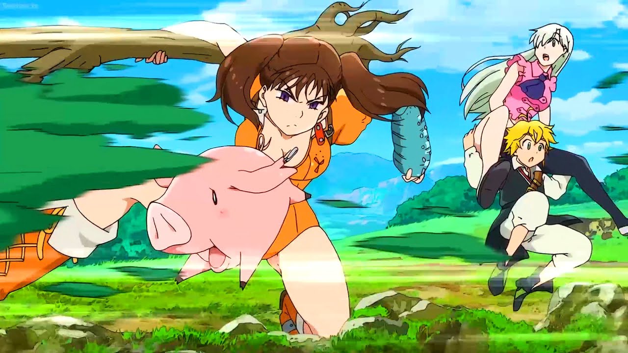 七つの大罪 憤怒の審判   [ Best Moments #129] ゴルギウスが現れ、エリザベスとメリオダスの剣を取り戻そうとする  ||The Seven Deadly Sins