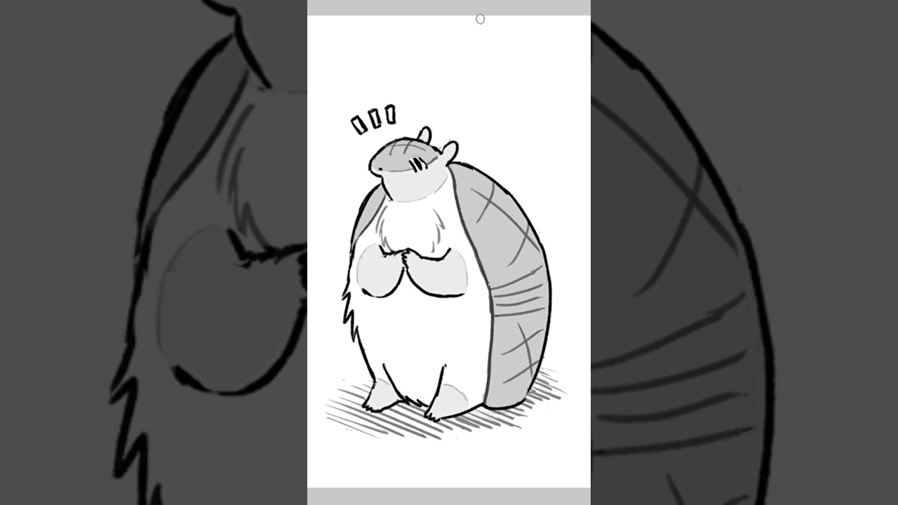 【メイキング】お絵描きらくがき【吸血鬼すぐ死ぬ ジョン】#shorts