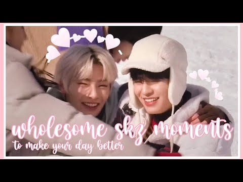 wholesome skz moments to make your day better