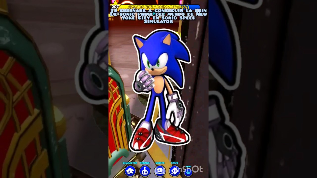 COMO CONSEGUIR A SONIC PRIME DE NEW YOKE CITY EN SONIC SPEED SIMULATOR!! ⚡