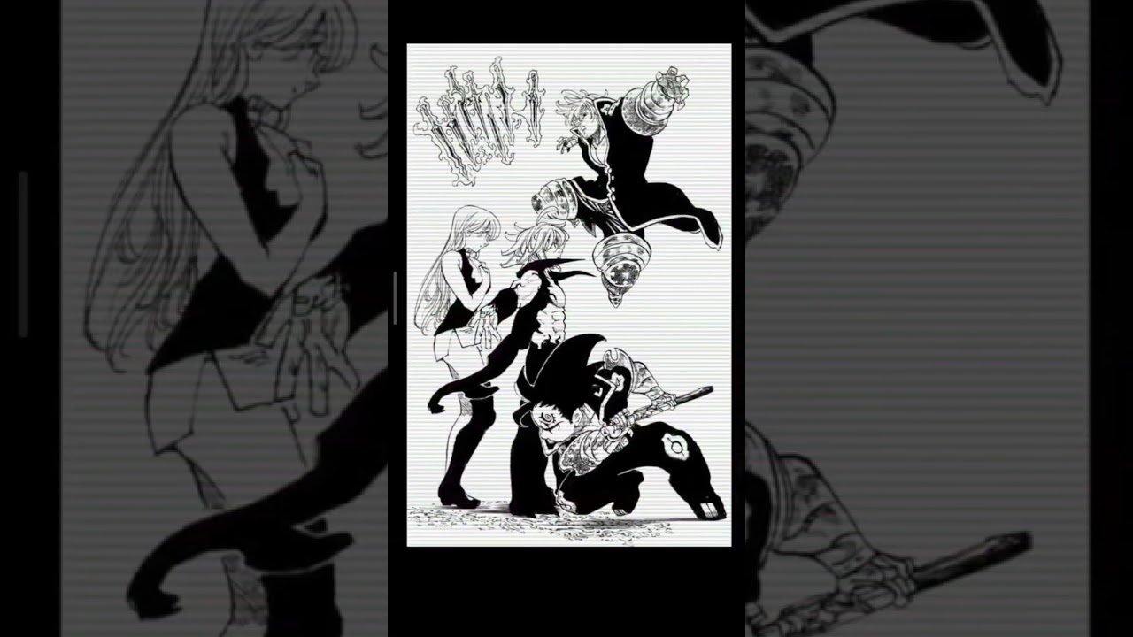 七つの大罪  十戒   十戒統率者メリオダス  エリザベス  魔神族っていいよな🤗