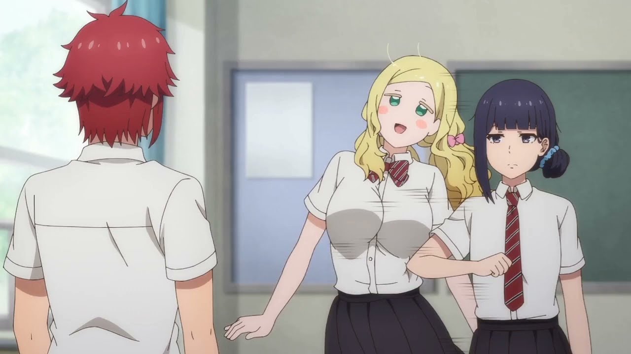 Misuzu hit Carol with her elbow | Tomo-chan wa Onnanoko! ともちゃんは女の子！